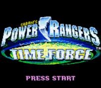 Power Rangers - Time Force